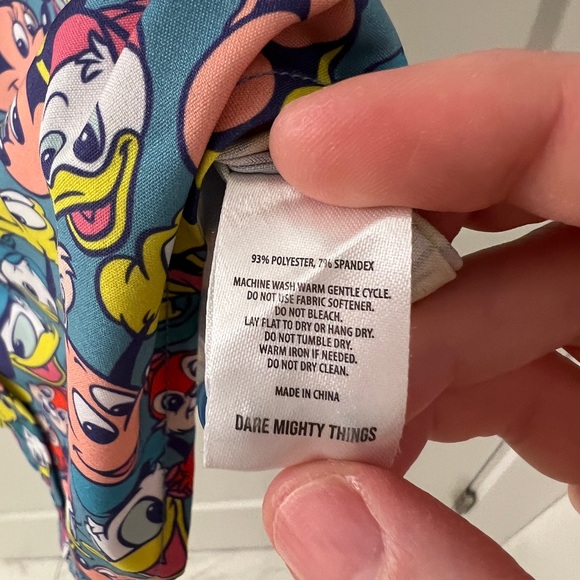 RSVLTS Disney 100 Mickey & Friends Button-Up Shirt - EUC - Picture 7 of 7